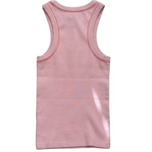 NWOT Free People Denim and Bone Butterfly Tulip Tank in Rose - Size XS - Picture 6 of 11